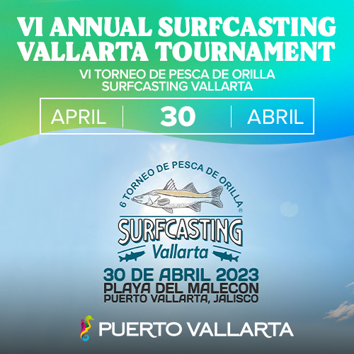 Se llevará a cabo el 6º Torneo de Pesca de Orilla Surfcasting PV