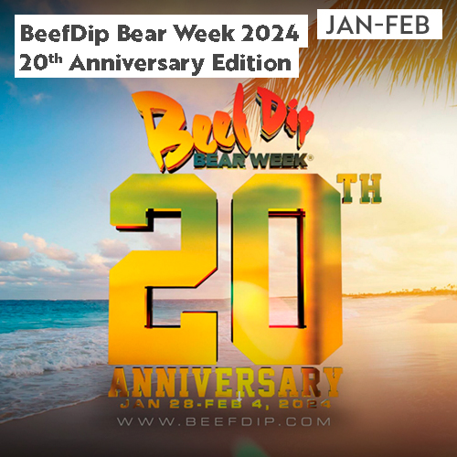 BeefDip Bear Week 2024 20th Anniversary Edition Eventos