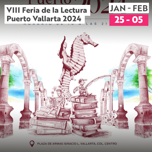 VIII Feria de la Lectura Puerto Vallarta 2024 Eventos