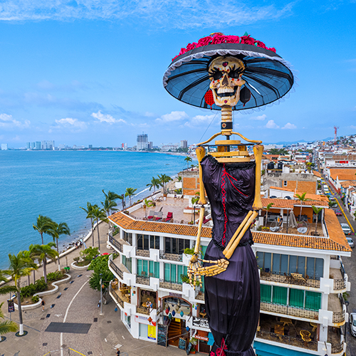 La Catrina: historia de un icono del Día de Muertos en Puerto Vallarta