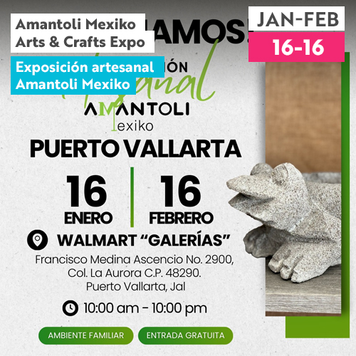 Exposición artesanal Amantoli Mexiko