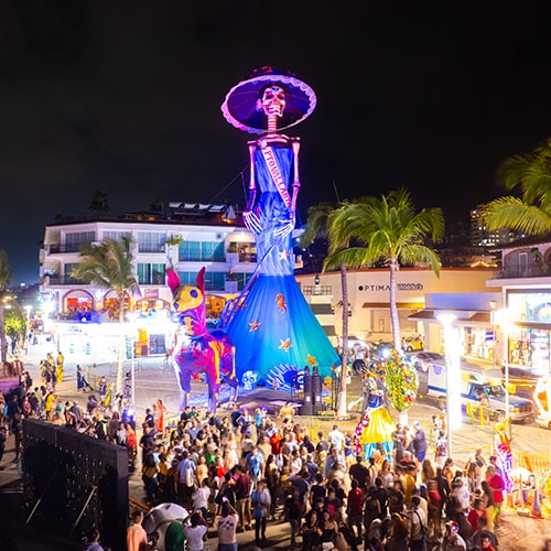 Así se vivió la magia del Día de Muertos en Puerto Vallarta