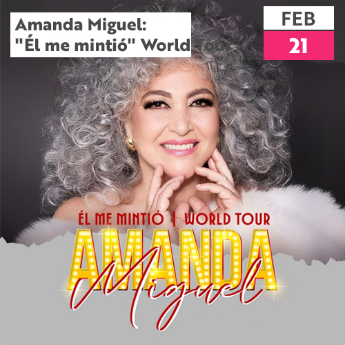Amanda Miguel: Él me mintió World Tour