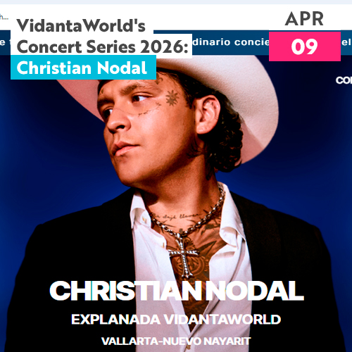 VidantaWorld's Concert Series 2026: Christian Nodal