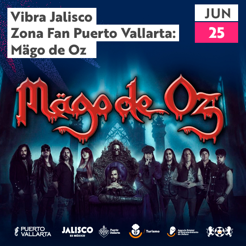 Vibra Jalisco Zona Fan Puerto Vallarta: Mägo de Oz