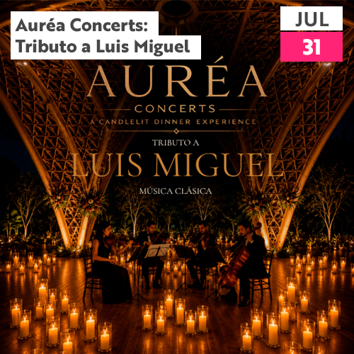 Auréa Concerts: Tributo a Luis Miguel