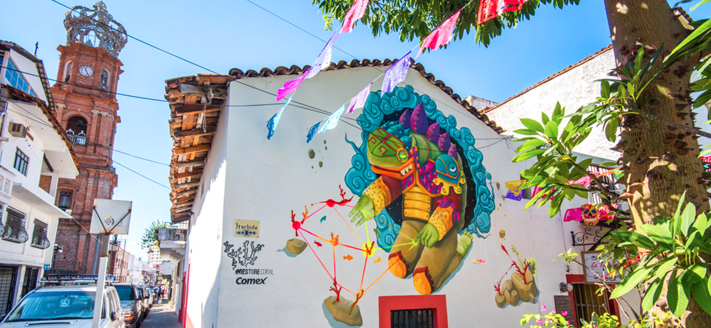 Restore Coral Mural Project: murales en Puerto Vallarta