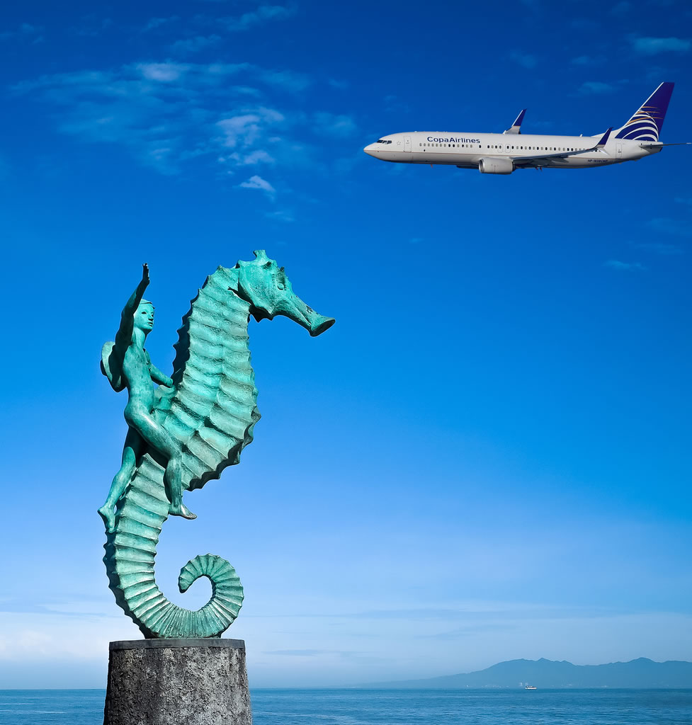 Puerto Vallarta ruta directa desde Panamá