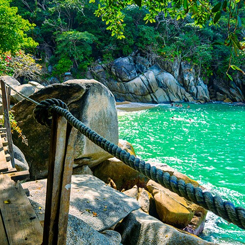 Cómo llegar a Playa Colomitos
