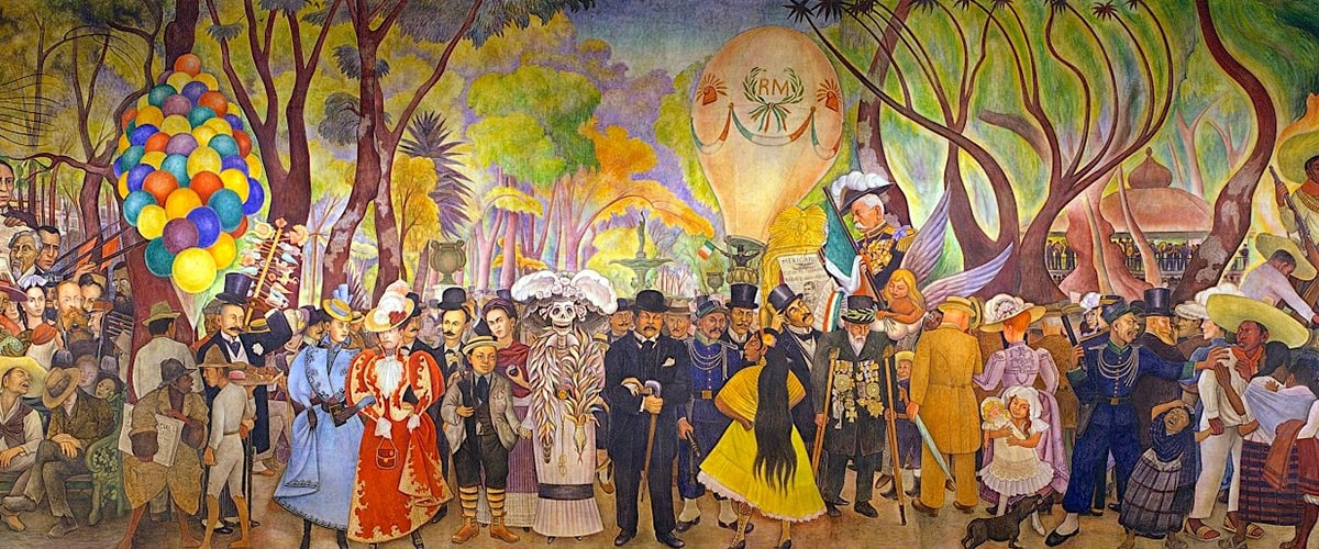 Diego Rivera, Dream of a Sunday Afternoon in Alameda Central Park